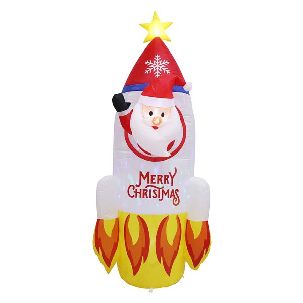210CM AIRPOWER SANTA ROCKET LIGHTSHOW
