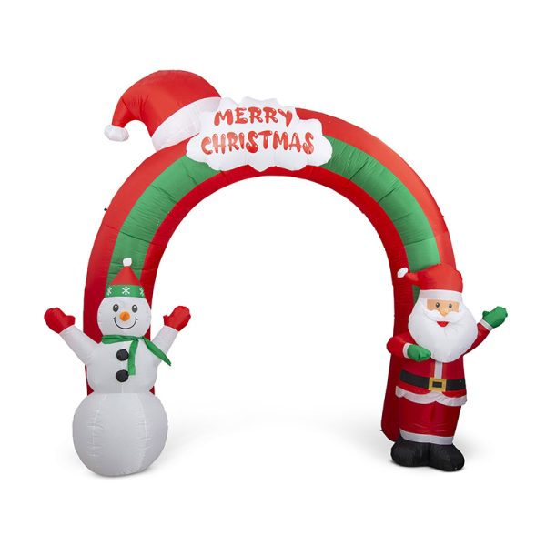 270CM AIRPOWER SANTA SNOWMAN ARCH