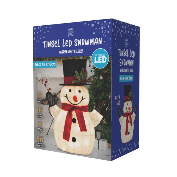 LED SNOWMAN XL1077