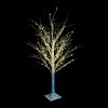 120CM LED DAZZLING WARM WHITE BIRCH TREE TWINKLING EFFECT