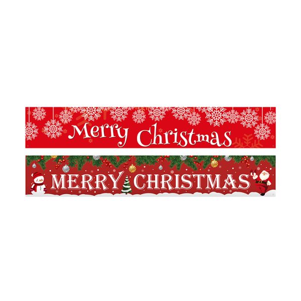 3M MERRY CHRISTMAS YARD BANNER (ASST)