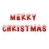 14PC MERRY CHRISTMAS YARD LETTERS CORFLUTE