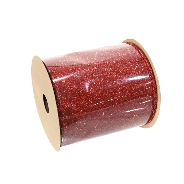 WIDE GLITTER RIBBON