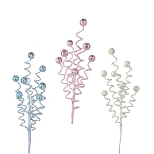 FAIRY FLOSS  SWIRLY BALL PICK 70CM