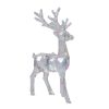 IRRIDECENT REINDEER TREE ORNAMENT 13CM