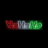 HO HO HO RED WHITE AND GREEN LED ROPE LIGHT
