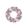 45CM PASTEL BAUBLE WREATH