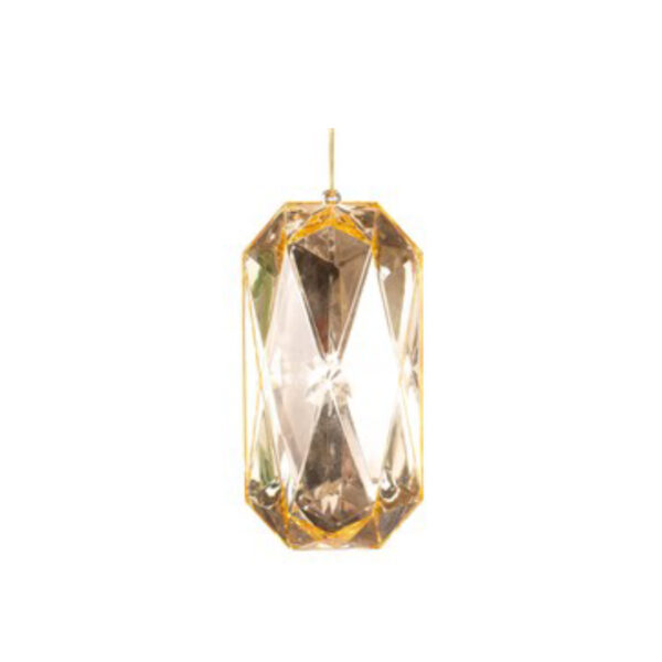 GOLD ACRYLIC JEWEL TREE ORNAMENT