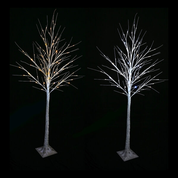 180cm DUAL COLOURED LED BIRCH TREE