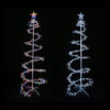 180cm LED CLUSTER SPIRAL TREE  WITH FLASHING EFFECT