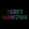 273cm MERRY CHRISTMAS  RED GREEN AND WHITE LED ROPELIGHT