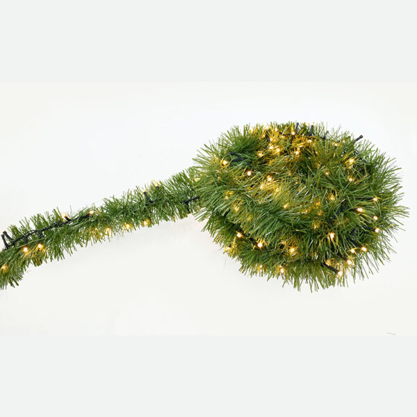 WARM WHITE PRELIT GARLAND
