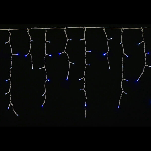 SOLAR  400 BLUE-WHITE ICICLE LIGHTS