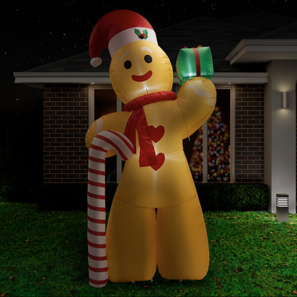 INFLATABLE GINGERBREAD MAN