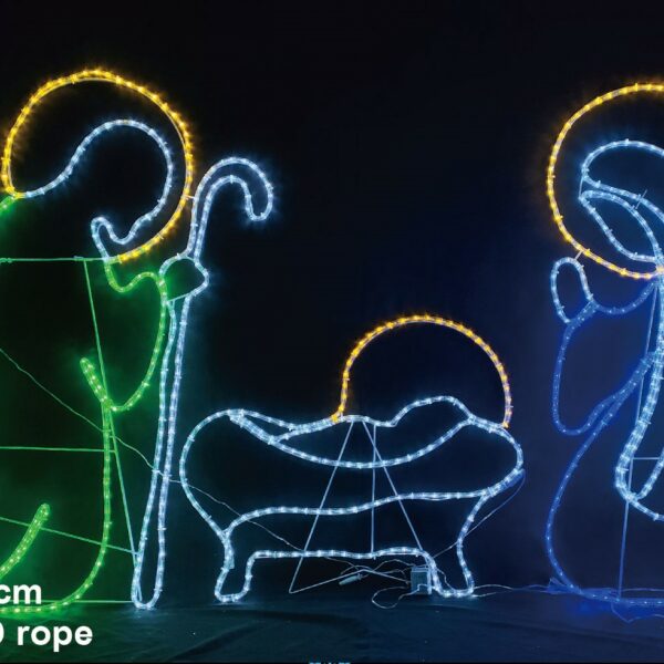 250CM LED NATIVITY ROPE LIGHT