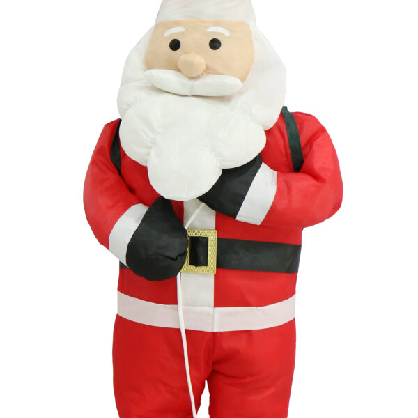 santa with rope
