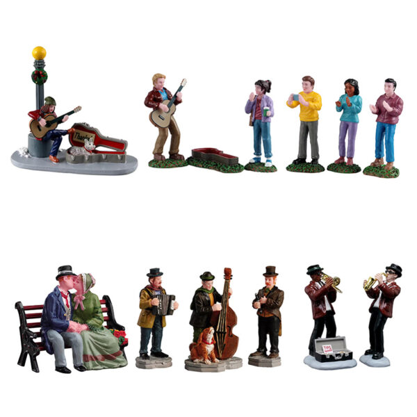 LEMAX A2455 - GENERAL MUSIC FESTIVAL (assorted figurines)
