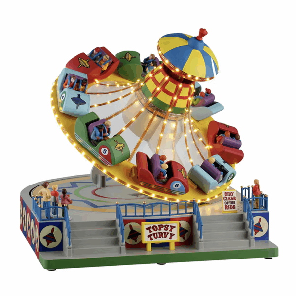 Lemax 54451  - TOPSY TURVY, WITH 4.5V ADAPTOR