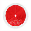 RED AND WHITE TREE SKIRT