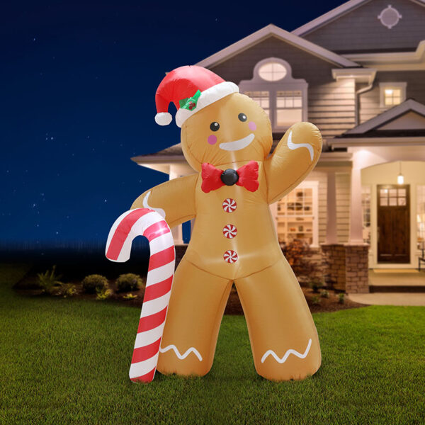 Gingerbread man inflatable