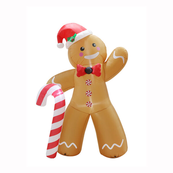 gingerbread man inflatable