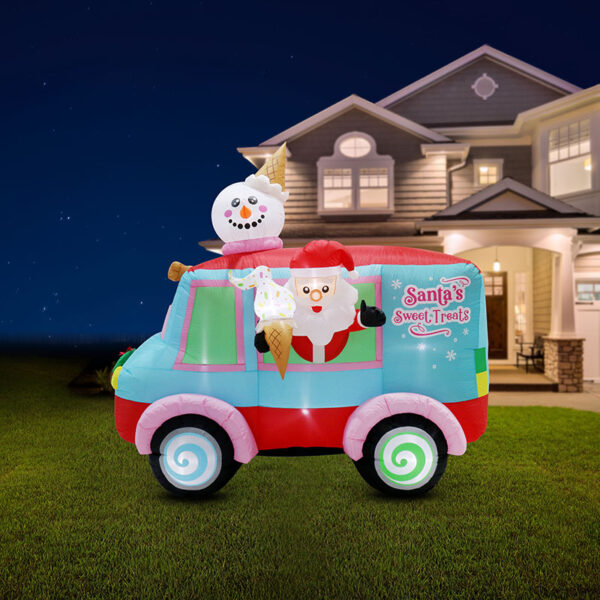 240CM AIRPOWER SANTA SWEET TREATS VAN