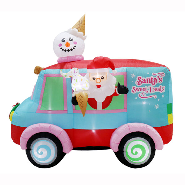 XL0000203 240CM AIRPOWER SANTA SWEET TREATS VAN