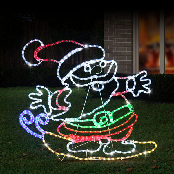 SURFING SANTA ROPE LIGHT