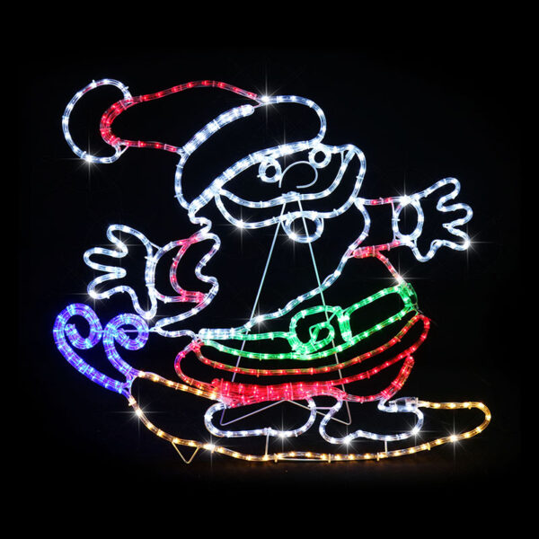 SANTA ROPE LIGHT