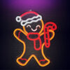 NEON GINGERBREAD LED
