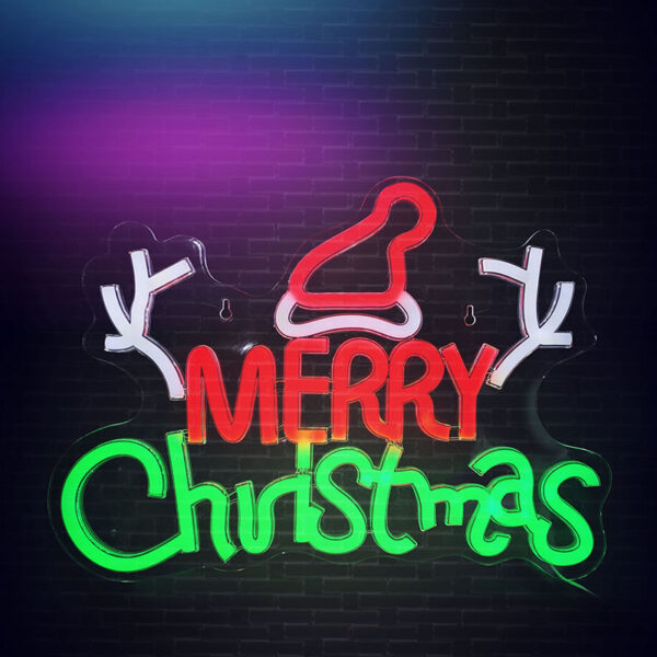 NEON MERRY CHRISTMAS