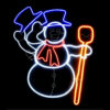 NEON SNOWMAN
