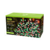 11.95M SOLAR 240 RED GREEN WHITE CHRISTMAS COLOUR LED FAIRY LIGHTS