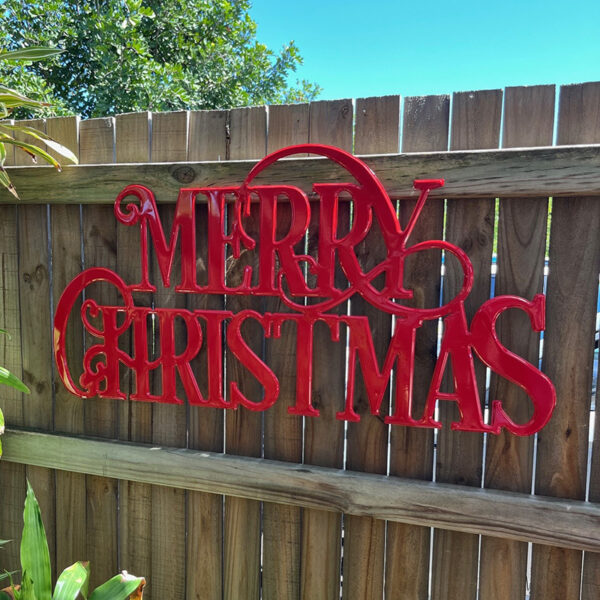 METAL MERRY CHRISTMAS